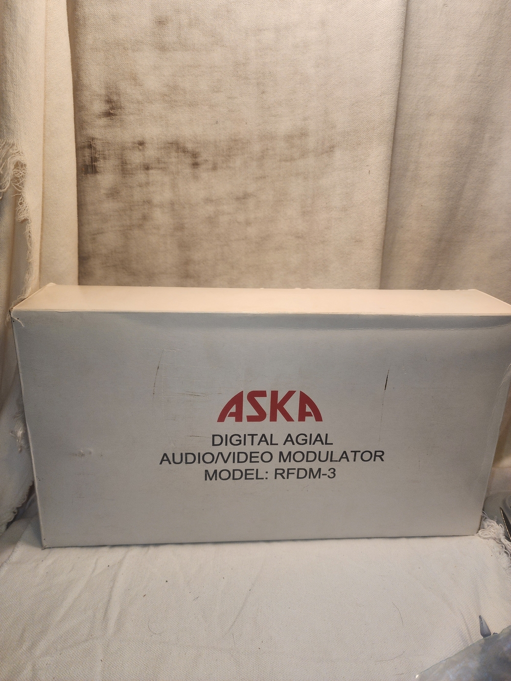 NEW ASKA RFDM-3 Digital Audio/Video Modulator - White